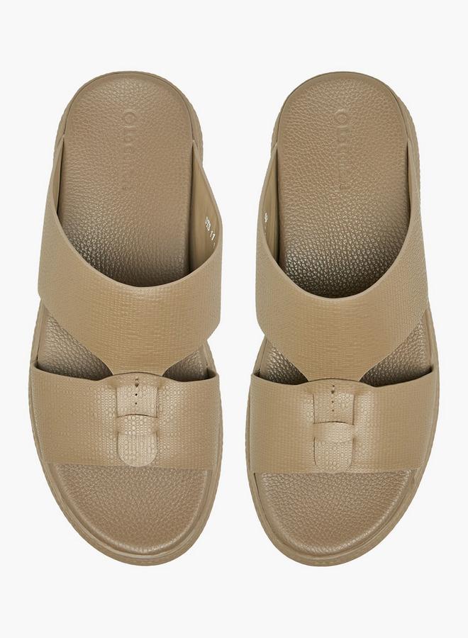 لو كونفورت صنادل رجالية مريحة بتفاصيل إبزيم مجموعة رمضان - Image 2